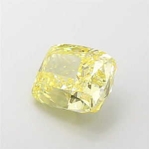 IGI Certified Yellow CVD Lab Grown Diamonds <b>Cushion</b> <b>Emerald</b> Heart Shapes for Wholesale Fine Jewelry Manufacturing - Product Image 4
