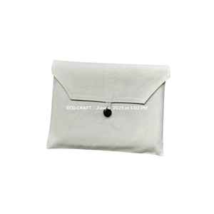 Directo de fábrica, bolsa de lona de algodón de 8 oz, estilo envolvente, Impresión de logotipo personalizado, producto ecológico sostenible, embalaje artesanal - Product Image 3