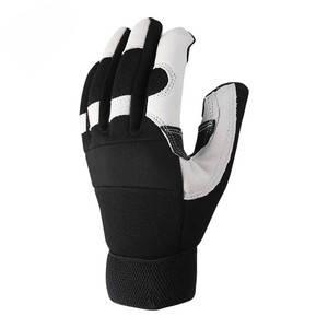 Gants antidérapants en polyester avec logo personnalisé pour la réparation automobile Entretien mécanique durable avec paume en silicone caractéristique anti-coupure - Product Image 6