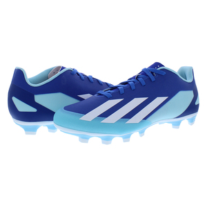 Chaussures de football unisexes Adidas X Crazyfast.4 FxG, couleur Royal brillant/Blanc chaussure/Rouge solaire |   100% authentique - Product Image 3