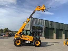 Chariot télescopique JCB 540 d'occasion en bon état Chariot élévateur à flèche extensible d'occasion avec chargeur à flèche télescopique - Product Image 3