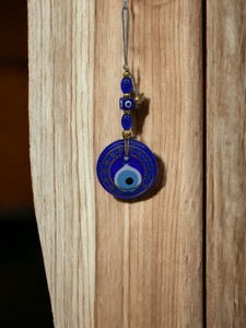 Ojo Turco DAFNI de 9 CM, Hecho a Mano, con Relieve, Magnético, Decoración Tradicional para Pared - Product Image 5