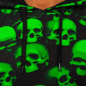 Pull à capuche imprimé décontracté pour hommes, mode surdimensionnée, OEM, sweats à capuche imprimés par sublimation pour hommes de meilleure qualité - Product Image 5