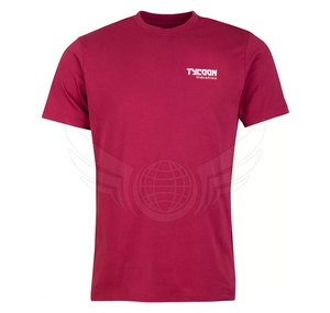 T-shirt uni pour homme, couleur rouge, fabriqué au Pakistan, de haute qualité, nouvelle collection - Product Image 1