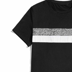 Ropa deportiva de manga corta a la moda de verano para hombre personalizada, camisetas con estampado de tinta, pantalones cortos, conjuntos de 2 piezas, trajes deportivos informales para hombre, ropa masculina - Product Image 3