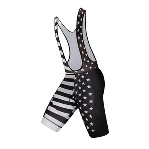 Sublimation personnalisée confortable meilleur cuissard à bretelles rembourré de cyclisme hommes femmes collants et shorts à bretelles unisexes de cyclisme - Product Image 3