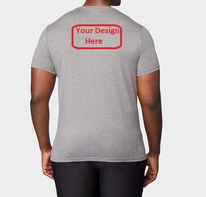 T-shirt en coton pour hommes, t-shirts classiques, élégants et surdimensionnés avec logo personnalisé du Bangladesh vente en gros - Product Image 3