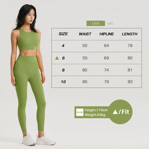 Pantalones de Yoga Personalizados, Extra Suaves, Ecológicos, de Cintura Alta para Mujer, Leggings Reciclados para Mujer - Product Image 5