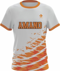 Customized Soccer Uniform Digital Sublimation 100% Polyester Breathable Short Unisex Men Football Jerseys Shirt Top Amano Sport - Product Image 5