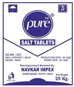 Best Quality Indian Origin Solid Compact Water Purification <b>Salt</b> Tablets Strong and Smooth <b>Inorganic</b> <b>Salts</b> - Product Image 6