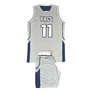 Costume d'uniforme de basket-ball à séchage rapide et respirant Maillot d'impression par transfert de chaleur personnalisé pour les sports d'été Ensembles élégants - Product Image 4