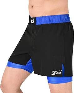 กางเกงมวยผ้าแห้งเร็วสำหรับผู้ใหญ่พิมพ์ลายดิจิทัลหดได้ - Product Image 5