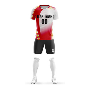 Uniforme de fútbol para hombre de fabricante pakistaní, Calidad única, diseños de logotipo personalizados, uniformes de fútbol 2025 a 2026 - Product Image 5
