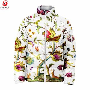 Chaquetas acolchadas con diseño de impresión 3D para hombre, chaquetas acolchadas con burbujas de camuflaje a la venta - Product Image 3