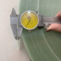 Bandes de fibre de verre transparentes pour la fabrication d'arc en fibre de verre époxy, 0,8 mm, 1 mm, 1,2 mm, 1,3 mm, 1,5 mm, 50 mètres, prix