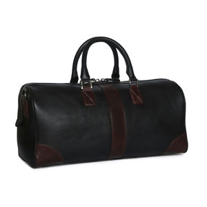 กระเป๋าหนังแท้คุณภาพเยี่ยมใช้ได้ทั้งชายและหญิงกระเป๋าทรงดัฟเฟิลกระเป๋าเดินทางแบบปรับขนาดได้โลโก้ตามสั่ง - Product Image 6