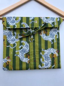 ชุดนอนผู้หญิงผ้าฝ้ายอินเดียพิมพ์ลายเสือ, ชุดนอนใส่สบายเสื้อเชิ้ตกางเกงสำหรับเจ้าสาวเพื่อนเจ้าสาวชุดใส่กลางคืน - Product Image 5