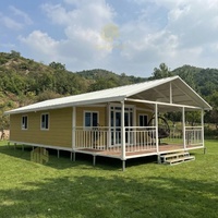 Vendeur vérifié haute performance : Maison préfabriquée extensible à double aile de 80 m² (40 pieds) pour l'Australie