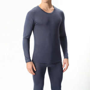 Custom Design Winter Wear <b>Thermal</b> <b>Men's</b> Long Johns Set High Quality Breathable Fabric Crew Neck Slim Fit Long Johns Set <b>For</b> <b>Men</b> - Product Image 3