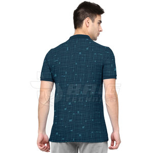 Camiseta Polo Premium para hombre con tela de algodón transpirable Ideal para deportes y actividades al aire libre Camiseta Polo moderna para hombre - Product Image 4