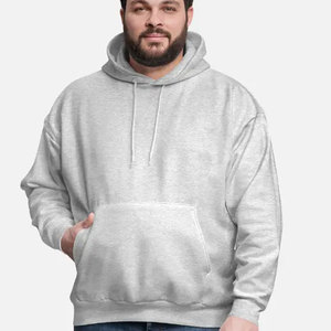 Sudaderas con capucha Heather Gray Tri-blend Pullover Heavyweight - Product Image 4