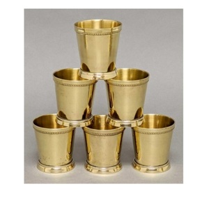 Calidad clásica nuevo diseño Mint Julep Cups Kentucky Derby y tazas de acero inoxidable Mojito Silver Mint Julep Cup para fiesta - Product Image 4