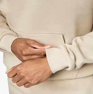 Sweat à capuche sport et gym pour homme, coupe classique, en molleton doux 100% coton épais, personnalisable OEM/ODM, haute qualité, idéal pour l'hiver - Product Image 6