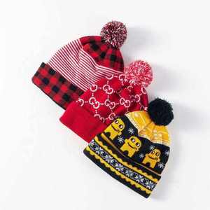 Bonnets pour hommes, légers, pour l'hiver, accessoires de tête, en tissu tricoté doux, extensible, pour les voyages, la rue et l'extérieur - Product Image 1