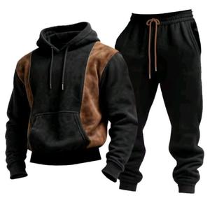 Sudadera con Capucha de Forro Polar para Hombre, Unisex, de Invierno, Transpirable y Resistente al Viento, 100% Algodón, Color Sólido, Teñido Digital - Product Image 2