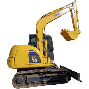 Haute qualité pour pelle sur chenilles PC60 utilisée pour les entrepreneurs engins de terrassement avec 1 an de garantie en gros - Product Image 1