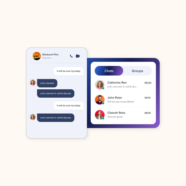 Top Selling Mobile Application Instant Messaging Development with Custom Feature Available (Android / iOS) Uses Application