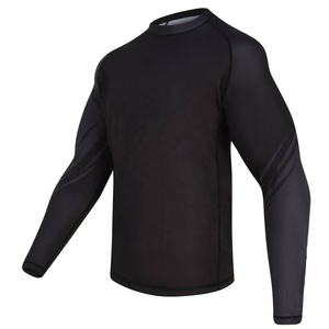 OEM 2025 Personnalisé Imprimé Compression MMA Rash Guard pour Hommes Sublimation BJJ Rash Guard - Product Image 1