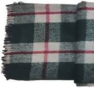 Premium Quality <b>Wool</b> Blanket Heavy Soft Outdoor Camping <b>Wool</b> Blanket in Plaid Check Bunkhouse Design by Harshit International - Product Image 5