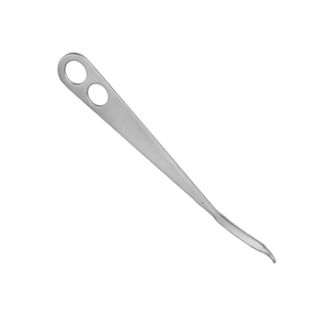 Palanca ósea de calidad superior curvada 220 mm 8 34 "punta afilada Ancho 2 mm ancho de mandíbula 8 mm palanca ósea quirúrgica médica ortopédica - Product Image 5
