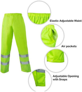 Industrial <b>Construction</b> Safety Hi Visibility Workwear <b>Uniform</b> Long Sleeve Cotton Anti-shrink Anti-Wrinkle - Product Image 4