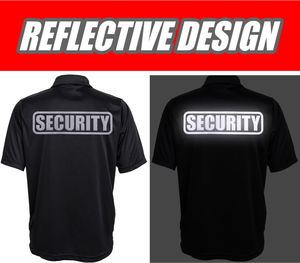 OEM |   Camiseta de Trabajo de Alta Visibilidad, Negra, de Manga Corta, Reflectante, para Seguridad Vial, Económica - Product Image 2