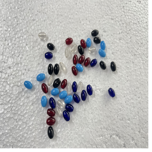 ลูกปัดแก้วข้าวบาร์เลย์สั่งทำตามแบบในสีที่ผลิตตามสั่งและเป็นรูปวงรีสำหรับการใช้งานที่หลากหลายและเพื่อการขายต่อ - Product Image 1