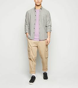 Camiseta Unisex Lisa de Cuello Redondo, 100% Algodón Orgánico de Bambú, Peso Pesado, Personalizable al por Mayor - Product Image 2