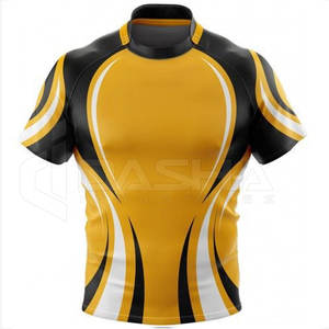 2024 Nouvelle Arrivée Hommes Brodé Sports Rugby Jersey En Gros Pas Cher Respirant pour Tous Les Vêtements D'équipe - Product Image 2