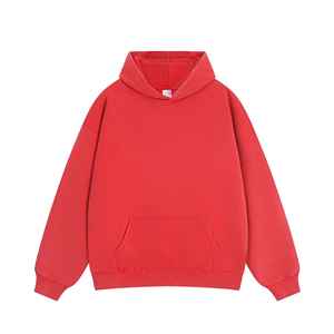 Sweat à capuche vintage pour hommes en coton épais lavé à l'acide 400gsm Stone Wash Haze Blue Street Wear with No String Winter Essential - Product Image 6