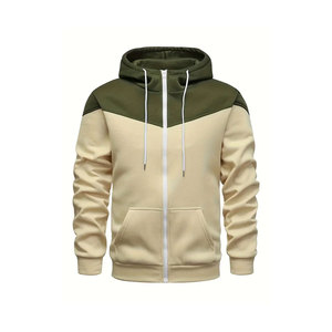 Alta calidad Plain Custom Sport Wear Pullover Hoodies para hombres Sudadera con capucha en blanco - Product Image 1