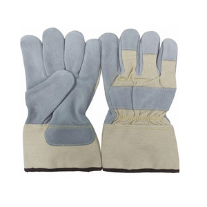 Guantes de trabajo de seguridad resistentes canadienses Rigger de calidad única Guantes DE TRABAJO canadienses resistentes de cuero - Product Image 4