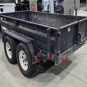 Remolque agrícola de descarga hidráulica ATV resistente de buena calidad de fábrica de entrega rápida para trabajo agrícola eficiente - Product Image 1