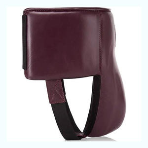 Offre Spéciale fait sur mesure boxe aine garde protecteur Kickboxing formation gagnant aine protecteur Original cuir aine garde - Product Image 3