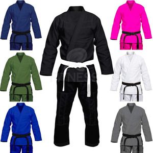 Uniforme de Taekwondo Dobok con Cuello en V Personalizado al por Mayor, Color Blanco, Tallas para Adultos, Hecho con Materiales de Alta Calidad - Product Image 2