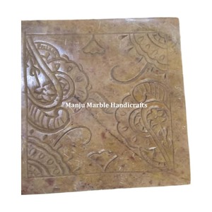 Nouveau traditionnel classique fantaisie article Top produit stéatite sculpture Jali travail boîte à bijoux avec forme de luxe pour le but de l'article cadeau - Product Image 2