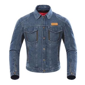 Chaqueta de Mezclilla para Motocicleta 2026, Alta Calidad, Transpirable, de Secado Rápido, 100% Algodón, Personalizable, con Protección, Casual, para Turismo - Product Image 1