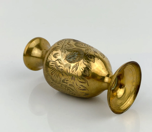 Florero de latón y Metal antiguo para Decoración de mesa de boda, macetas de Metal hechas a mano, suministros directos de fábrica para fiesta en casa - Product Image 6