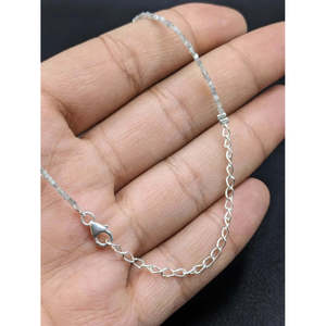 Collier en diamant vert, perles de 2-3 mm, pépites brutes non taillées, 16 pouces, pendentif - Product Image 2