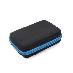 Estuche rígido de Eva moldeado y engrosado universal para instrumento musical cuadrado negro con bolsa de malla - Product Image 1